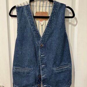 Levi's Denim Jacket with Blue Stripes